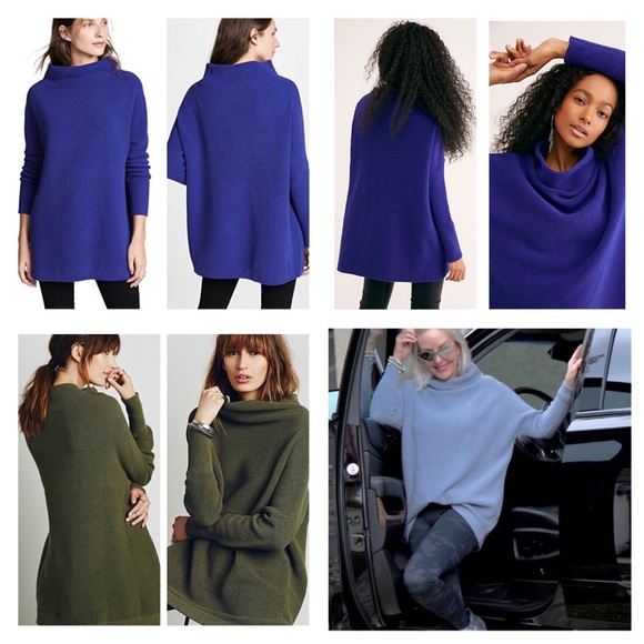 Free People Ottoman Slouchy Tunic Sweater.  NWT. - Picture 2 of 7